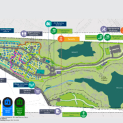 The site plan and project overview for Good Neighbor Village